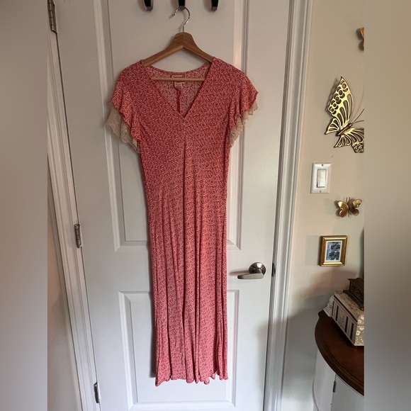 Vintage April Cornell Dress with Lace Sleeve - Picture 2 of 6